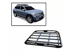 Traveler Roof Rack with Red Reflector; Black; 63-Inch (Universal; Some Adaptation May Be Required)