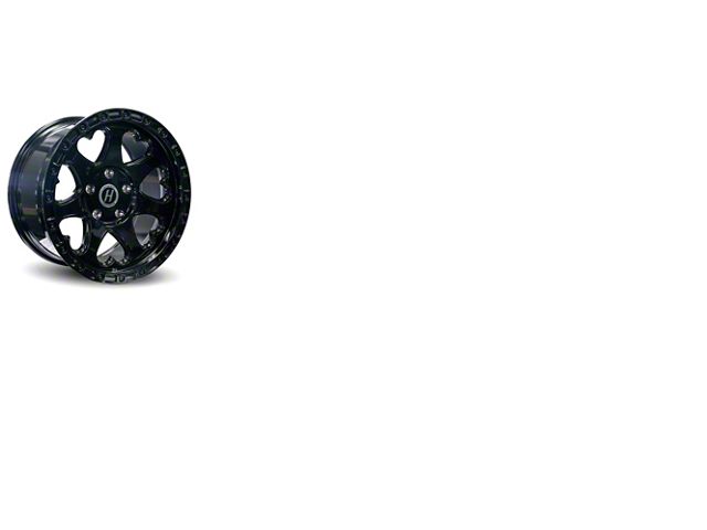 Heritage Wheel KOKORO-OR Black Wheel; 17x9 (07-18 Jeep Wrangler JK)