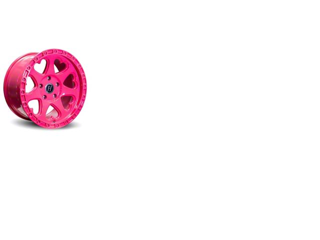 Heritage Wheel KOKORO-OR Pink Wheel; 17x9 (20-24 Jeep Gladiator JT)