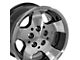JP08 Gloss Black Machined Wheel; 15x8 (87-95 Jeep Wrangler YJ)