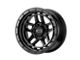 XD Recon Satin Black Wheel; 17x9 (20-24 Jeep Gladiator JT)