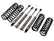 Freedom Offroad 2.50-Inch Front and Rear Lift Springs with Shocks (07-18 Jeep Wrangler JK)