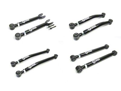 Freedom Offroad Adjustable Front and Rear Control Arms for 0 to 4.50-Inch Lift (18-24 Jeep Wrangler JL)
