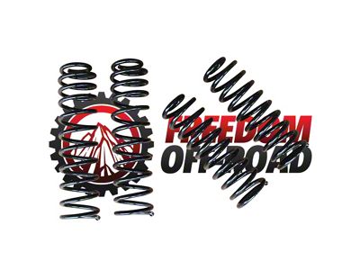 Freedom Offroad 3.50-Inch Front and Rear Lift Springs (18-24 Jeep Wrangler JL 2-Door)
