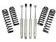 Freedom Offroad 2.50-Inch Front and Rear Lift Springs with Shocks (18-24 Jeep Wrangler JL 4-Door, Excluding 4xe, EcoDiesel & Rubicon 392)