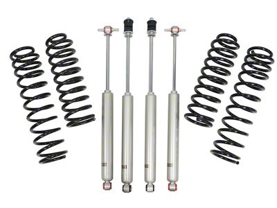 Freedom Offroad 3.50-Inch Front and Rear Lift Springs with Shocks (18-24 Jeep Wrangler JL 2-Door)