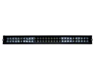 Body Armor 4x4 20-Inch Double Row Blackout LED Light Bar; Flood/Spot Beam (Universal; Some Adaptation May Be Required)
