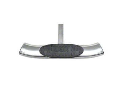 2-Inch Receiver Pro Traxx 5 Hitch Step; Stainless (Universal; Some Adaptation May Be Required)