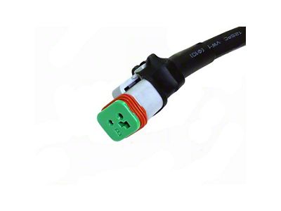 Quake LED 9 Pod Power Wire Harness; 12-Foot (Universal; Some Adaptation May Be Required)
