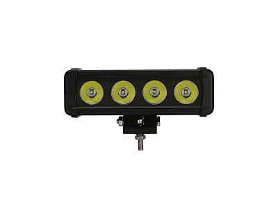 Quake LED 9-Inch Rouge Series Single Row LED Light Bar; Spot Beam (Universal; Some Adaptation May Be Required)