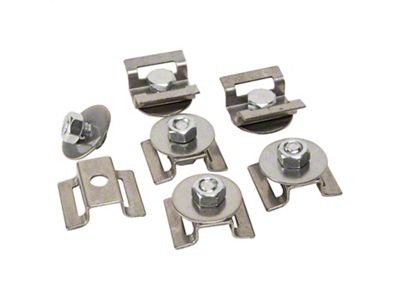 Heat Shield Mounting Kit; 6-Pack (Universal; Some Adaptation May Be Required)