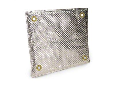 Heat Shield Pad; 12-Inch x 12-Inch; Stainless Steel (Universal; Some Adaptation May Be Required)