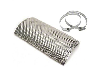 Pipe Shield; 6-Inch x 12-Inch; Stainless Steel (Universal; Some Adaptation May Be Required)