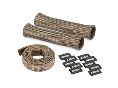 Protect-A-Boot and Wire Kit; 2-Cylinder; Titanium (Universal; Some Adaptation May Be Required)