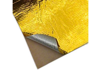 Reflect-A-GOLD Heat Reflective Sheet; 12-Inch x 12-Inch (Universal; Some Adaptation May Be Required)