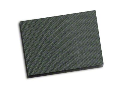 Boom Mat Sound Deadening Headliner; 0.50-Inch Thick; Black Original Finish (Universal; Some Adaptation May Be Required)
