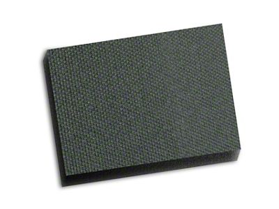 Boom Mat Sound Deadening Headliner; 1-Inch Thick; Black Original Finish (Universal; Some Adaptation May Be Required)