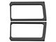 Boom Mat Sound Deadening Rear Side Window Kit; Gray Leather Look (18-24 Jeep Wrangler JL 2-Door w/ Hard Top)