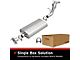 BRExhaust Direct-Fit Cat-Back Exhaust System (97-06 Jeep Wrangler TJ, Excluding Unlimited)