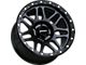 Impact Wheels 883 Satin Black Wheel; 17x9 (07-18 Jeep Wrangler JK)