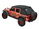 Bestop Trektop Ultra Slantback Soft Top; Black Twill (18-24 Jeep Wrangler JL 4-Door)