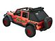 Bestop Trektop Ultra Slantback Soft Top; Black Twill (18-24 Jeep Wrangler JL 4-Door)