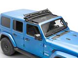 Bestop Sunscreen for Sunrider Factory Hard Tops; Mesh (18-26 Jeep Wrangler JL)