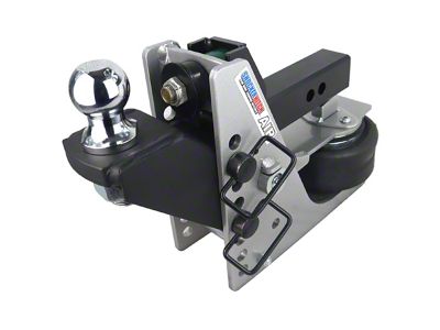 Shocker Hitch 10K Air 2-Inch Receiver Hitch and Raised Ball Mount with 2-Inch Ball; 10,000 lb. (Universal; Some Adaptation May Be Required)