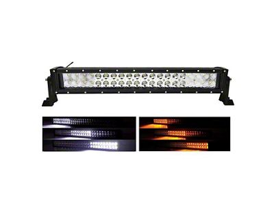 Quake LED 22-Inch Supernova Strobe Light Bar; Amber (Universal; Some Adaptation May Be Required)