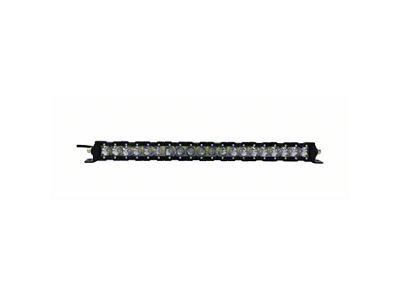 Quake LED 33-Inch Monolith Slim Series Single Row LED Light Bar; Super Spot Beam (Universal; Some Adaptation May Be Required)
