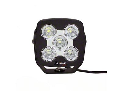 Quake LED 4.50-Inch Megaton Series Work Light; Spot Beam (Universal; Some Adaptation May Be Required)