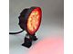 Quake LED 4-Inch Fracture Series Work Light; Red; Spot Beam (Universal; Some Adaptation May Be Required)