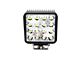 Quake LED 4-Inch Fracture Series Work Light; Spot Beam (Universal; Some Adaptation May Be Required)