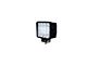 Quake LED 4-Inch Fracture Series Work Light; Spot Beam (Universal; Some Adaptation May Be Required)
