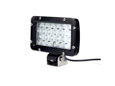Quake LED 7.50-Inch Aftershock Series Work Light; Flood Beam (Universal; Some Adaptation May Be Required)