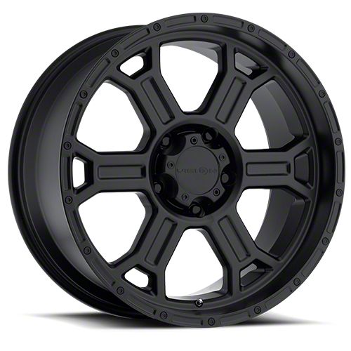 Vision Off-Road Jeep Gladiator Raptor Matte Black Wheel; 17x9 372 ...