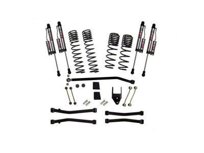 SkyJacker 4.50-Inch Dual Rate Long Travel Suspension Lift Kit with ADX 2.0 Remote Reservoir Shocks (21-24 Jeep Wrangler JL Rubicon 392)