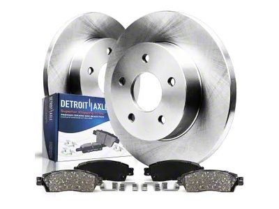 Drilled and Slotted Brake Rotor, Pad, Caliper, Brake Fluid and Cleaner Kit; Rear (07-18 Jeep Wrangler JK)