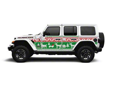 Mek Magnet Magnetic Body Armor; Ugly Sweater Holiday Edition (18-24 Jeep Wrangler JL 4-Door)