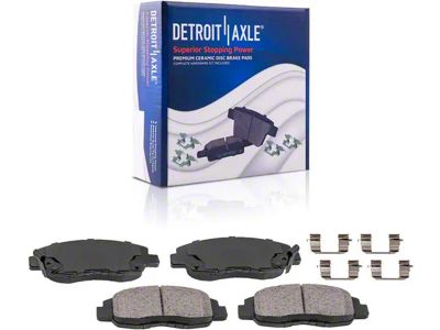 Vented Brake Rotor, Pad, Caliper, Brake Fluid and Cleaner Kit; Front and Rear (07-18 Jeep Wrangler JK)