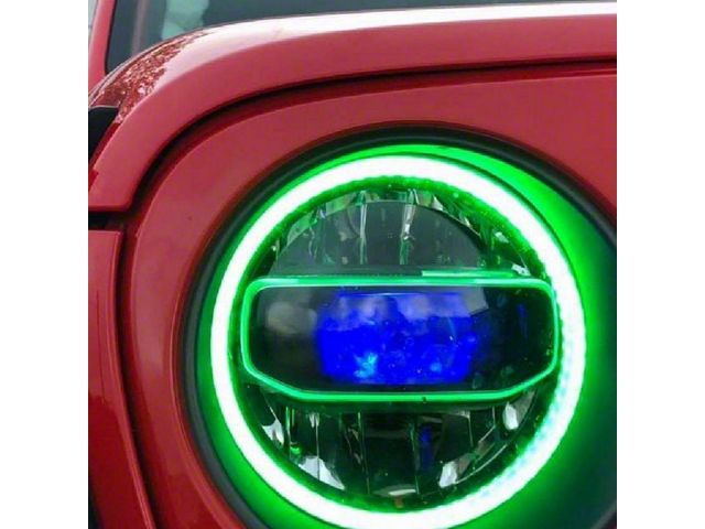 Lighting Trendz Flow Series Headlight DRL Kit with Bluetooth Controller (18-24 Jeep Wrangler JL)