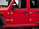 SEC10 Hinge Accent Decal; Yellow (18-24 Jeep Wrangler JL)