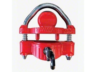 Trimax Locks 1/2-Inch Narrow Dual Purpose Coupler Lock