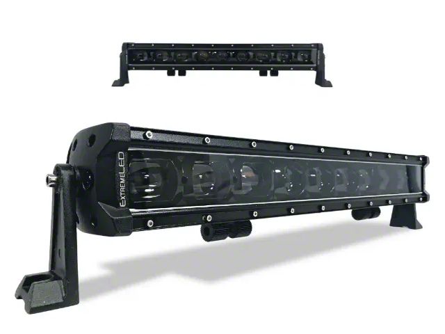 Extreme LED 20-Inch Super Stealth LED Light Bar; Combo Beam (Universal; Some Adaptation May Be Required)
