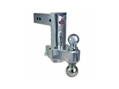 Trimax Locks 2-1/2-Inch Receiver HD Adjustable Dual Ball Mount with 2-Inch Ball and 2-5/16-Inch Ball; 8-Inch Drop and 8-Inch Rise (Universal; Some Adaptation May Be Required)
