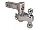 Trimax Locks 2-Inch Receiver Adjustable Dual Ball Mount with 2-Inch Ball and 2-5/16-Inch Ball; 4-Inch Drop and 4-Inch Rise; 10,000 lb. (Universal; Some Adaptation May Be Required)