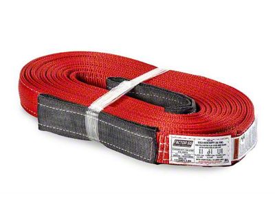 Factor 55 30-Foot x 2-Inch Standard Duty Tow Strap; Red