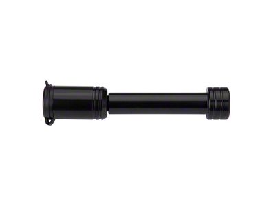 5/8-Inch Barrel Style Receiver Lock; 3-Inch; Black