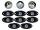 Extreme LED White LED Rock Light Kit; 8-Pack (Universal; Some Adaptation May Be Required)