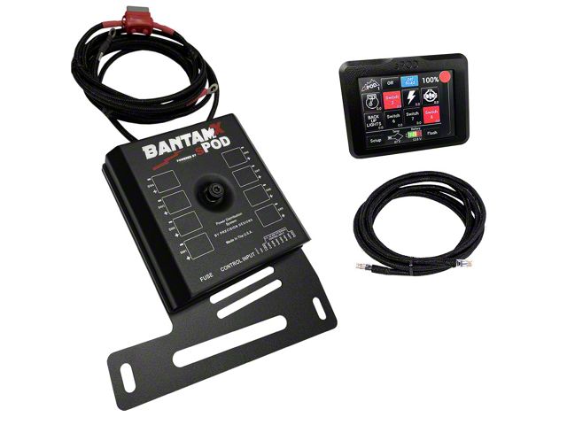 sPOD BantamX Touchscreen (07-18 Jeep Wrangler JK)